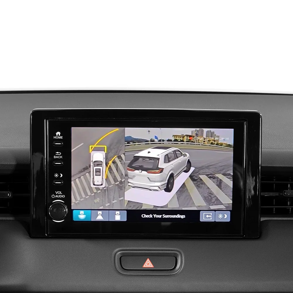 360 Degree Bird View Car Camera System - AHD 차량용 360도 카메라 오리지널 스크린