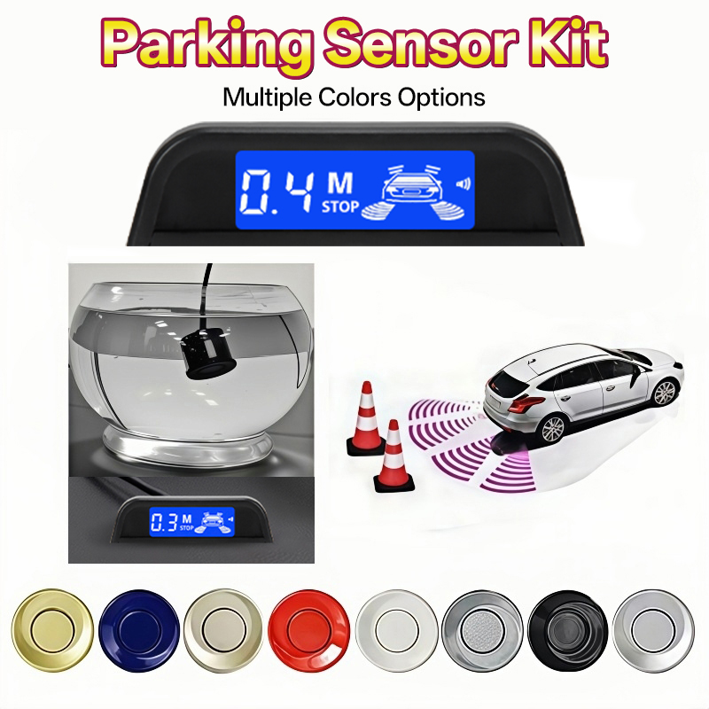 Parking Sensor Buzzer Display Indicator - 히프크론 주차 센서 키트 자동차 후진