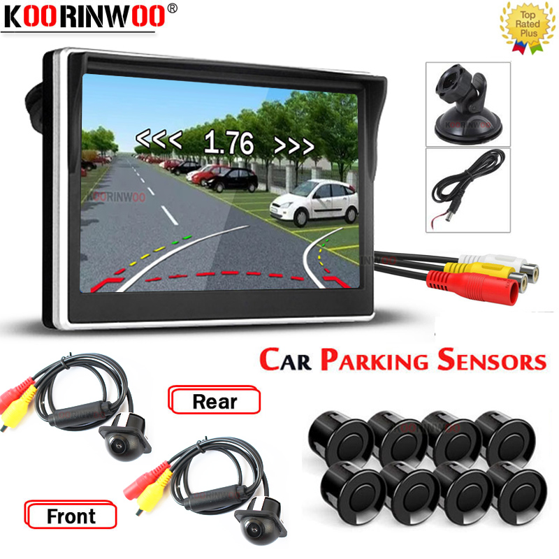 Car Parking Sensor 8 Sensor Front Rear - 쿠린우 인텔리전트 파크트로닉스 8 자동차 주차