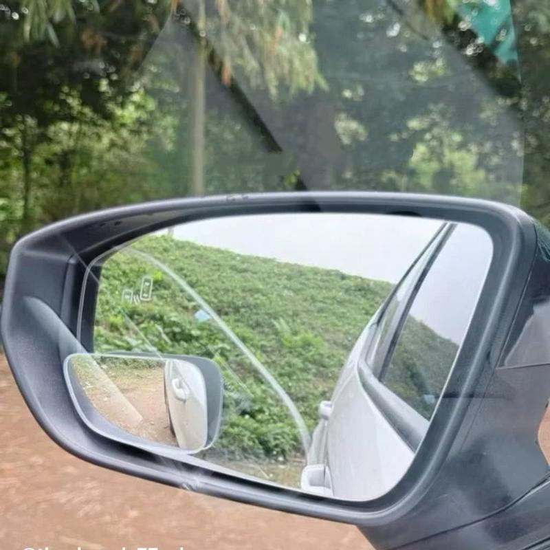 2개입 360도 조절 가능한 사각지대 거울 자동차 보조 - Blind Spot Mirror Wide Angle Convex 2Pcs 리뷰 및 가격