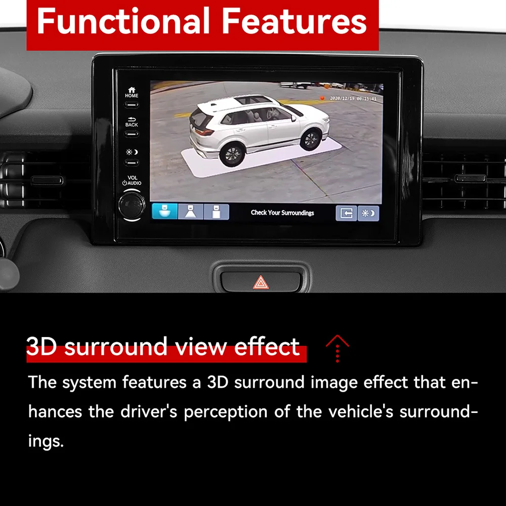 AHD 차량용 360도 카메라 오리지널 스크린 버드뷰  - 360 Degree Bird View Car Camera System 리뷰 및 가격