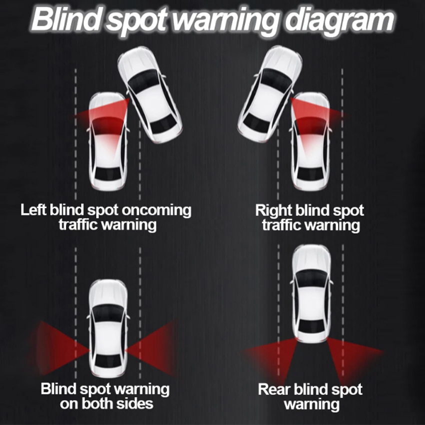 자동차 운전 경고 안전 24GHz 레이더 차선 변경 보 - Blind Spot Detection System 24Ghz Radar 리뷰 및 가격