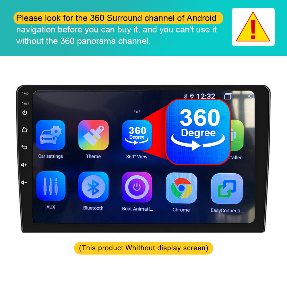 QMKJ 360 도 서라운드 카메라, 720P, 108 - 360 Degree Bird View Car Camera System 리뷰 및 가격