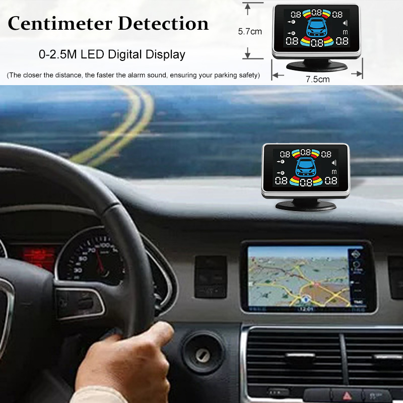 8개의 파크트로닉 주차 센서 키트, 전후방 주차 감지기 - Car Parking Sensor 8 Sensor Front Rear 리뷰 및 가격
