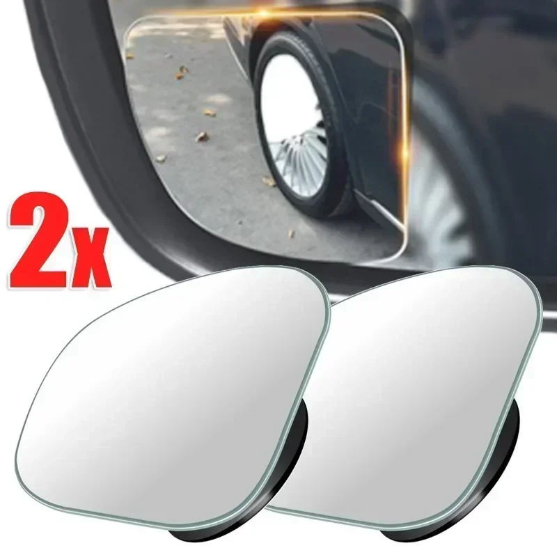 2개 자동차 보조 사각지대 미러 광각 360도 조절 가 - Blind Spot Mirror Wide Angle Convex 2Pcs 리뷰 및 가격