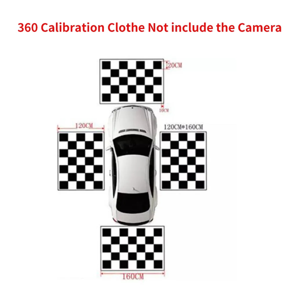 1080P 3D 360 파노라마 시스템 4채널 차량용  - 360 Degree Bird View Car Camera System 리뷰 및 가격