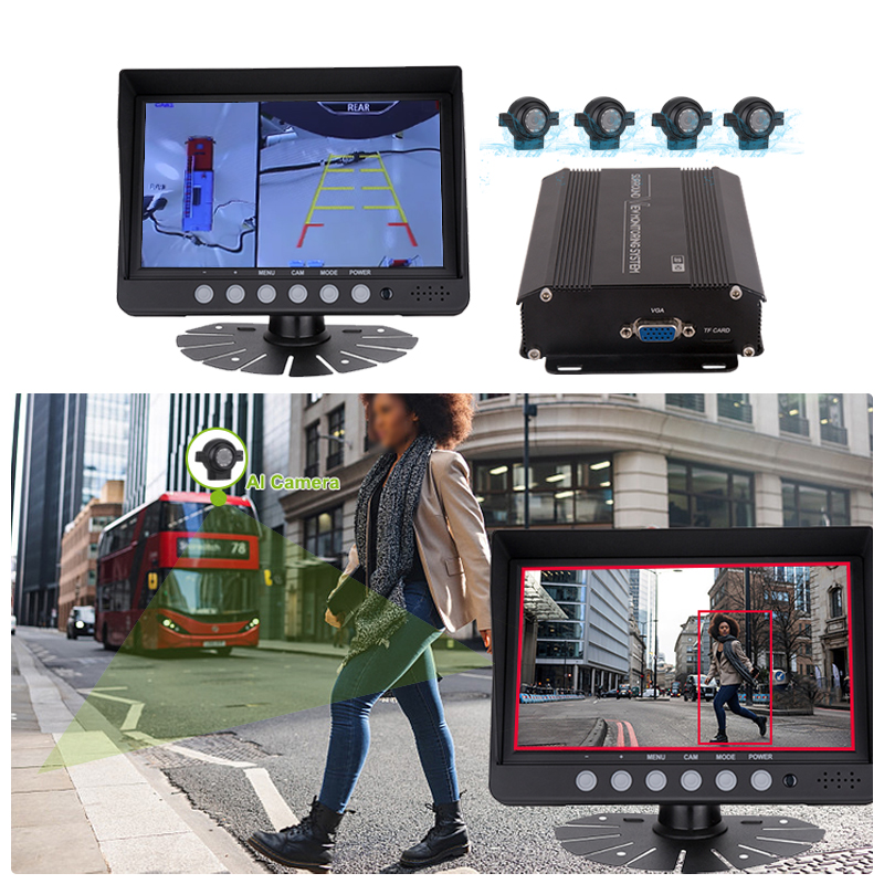 360도 파노라마 뷰 차량 카메라 버드뷰 시스템 4채널 - 360 Degree Bird View Car Camera System 리뷰 및 가격