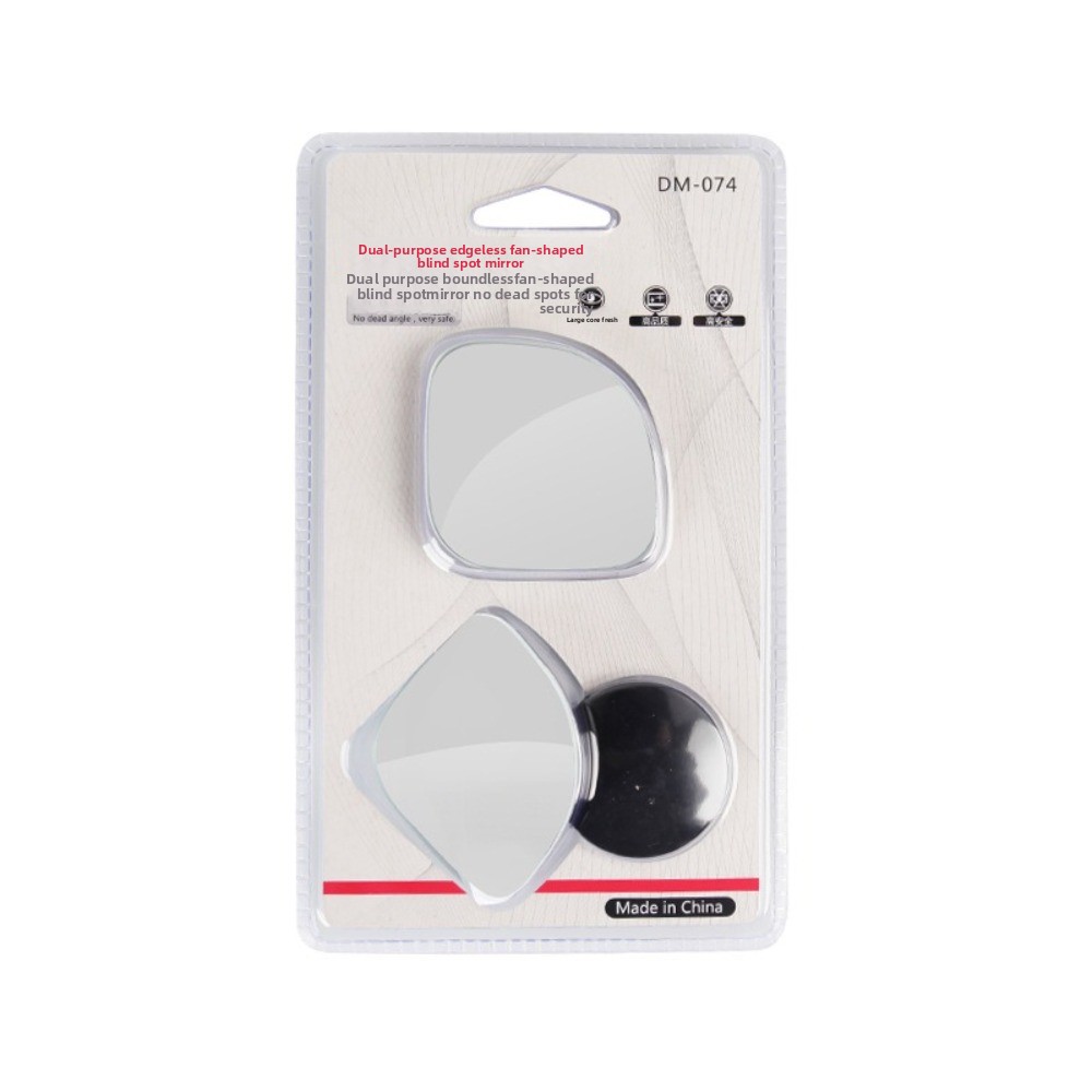2개 세트 프레임리스 디자인 사각지대 미러 360 °  - Blind Spot Mirror Wide Angle Convex 2Pcs 리뷰 및 가격