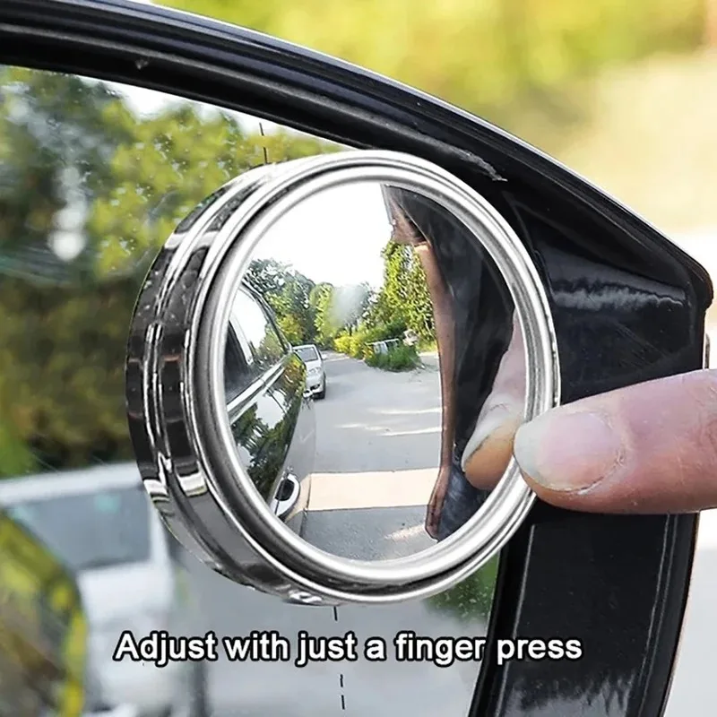 360 도 조절 가능한 사각 지대 거울, 자동차 보조  - Blind Spot Mirror Wide Angle Convex 2Pcs 리뷰 및 가격