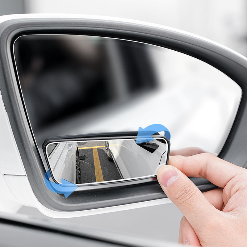 2개 360도 조절 가능 사각지대 미러 자동차 보조 후 - Blind Spot Mirror Wide Angle Convex 2Pcs 리뷰 및 가격