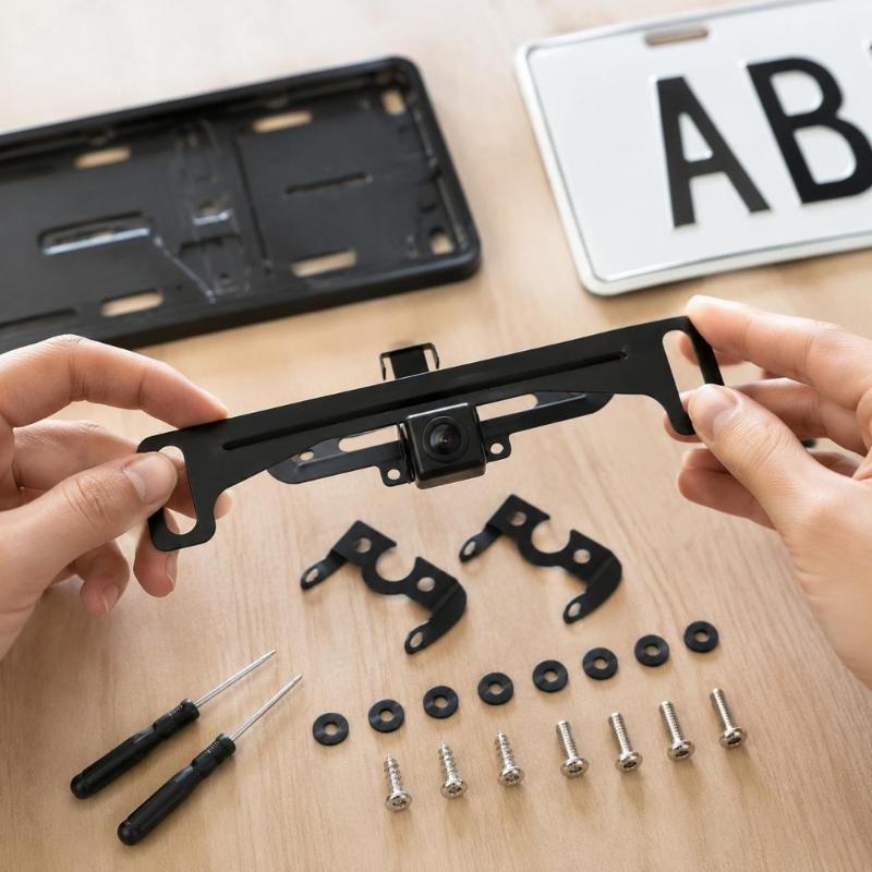 번호판 프레임 백업 카메라 마운트 수리 세트, 나사가  - License Plate Backup Camera Frame Mount 리뷰 및 가격