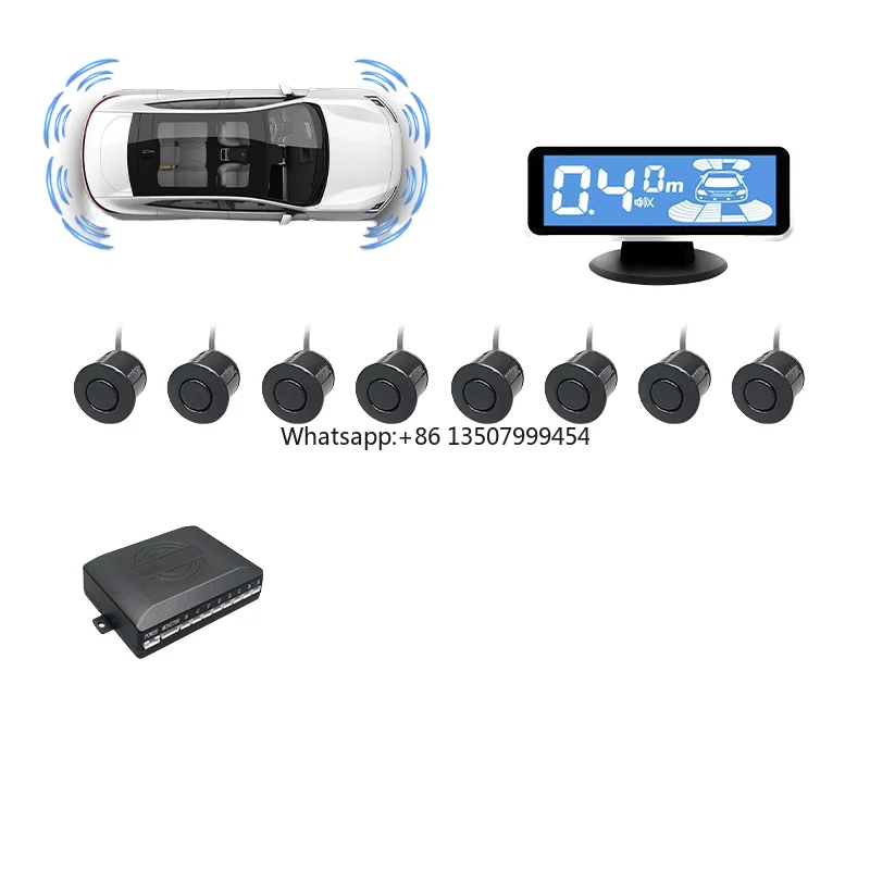 후방 감지 센서 8개 포함 360도 모니터링 시스템 자 - Car Parking Sensor 8 Sensor Front Rear 리뷰 및 가격